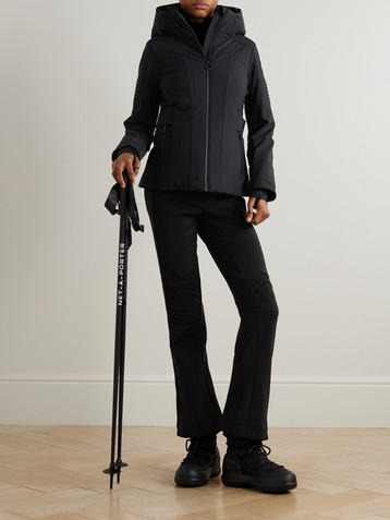 FUSALP Katarina hooded paneled shell ski jacket
