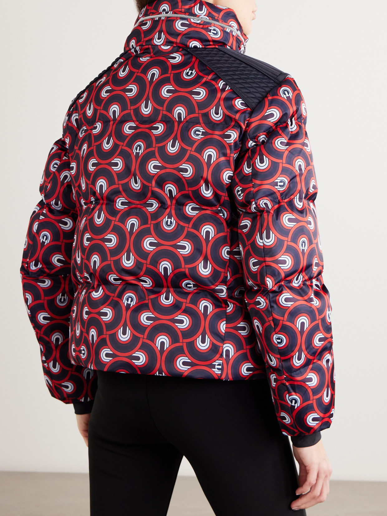 Tatum Pilule Printed Quilted Ski Jacket