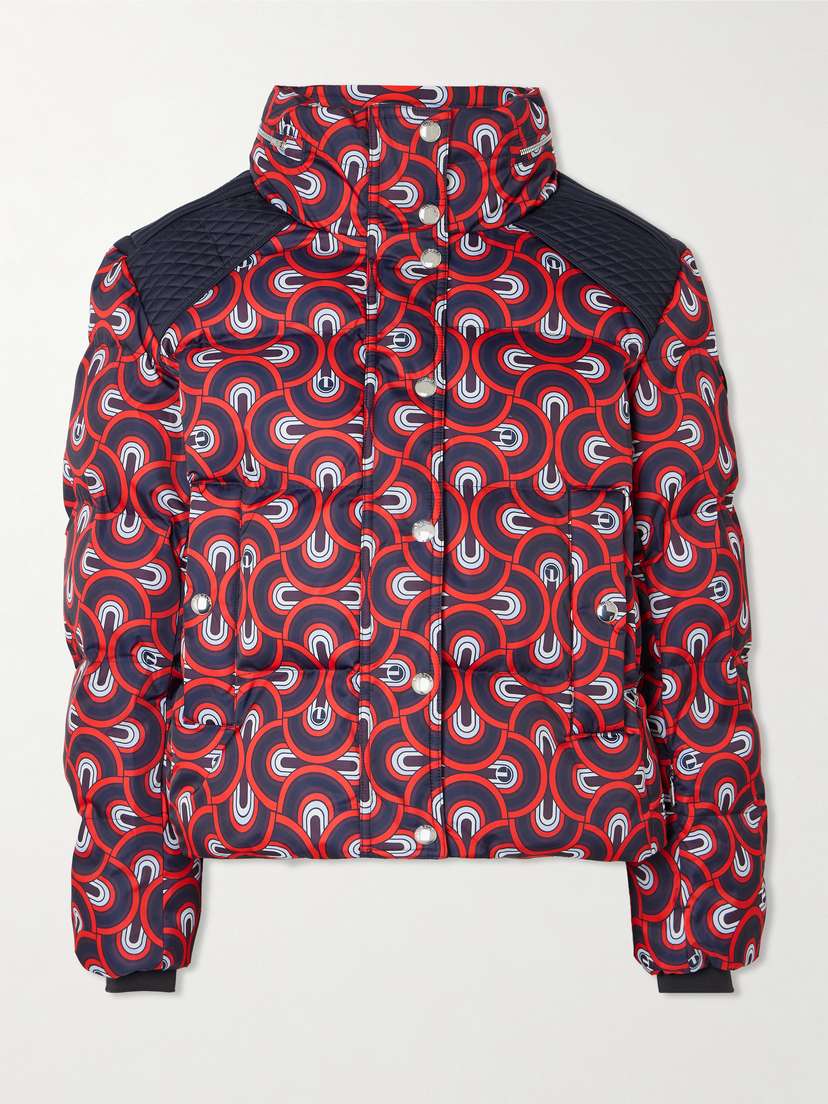 Fusalp Tatum Pilule Printed Quilted Ski Jacket