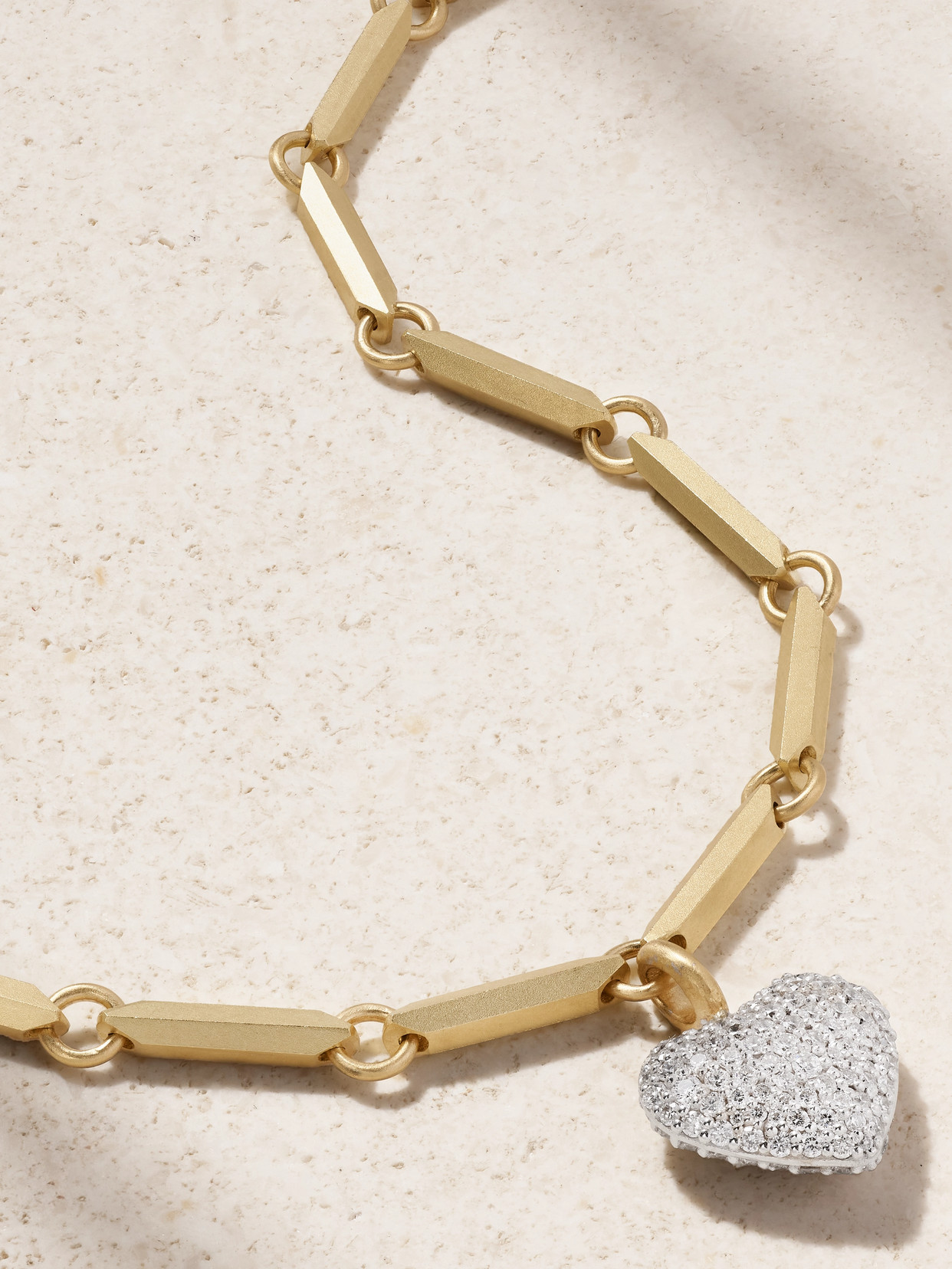 Irene Neuwirth 18-karat Yellow And White Gold Diamond Necklace