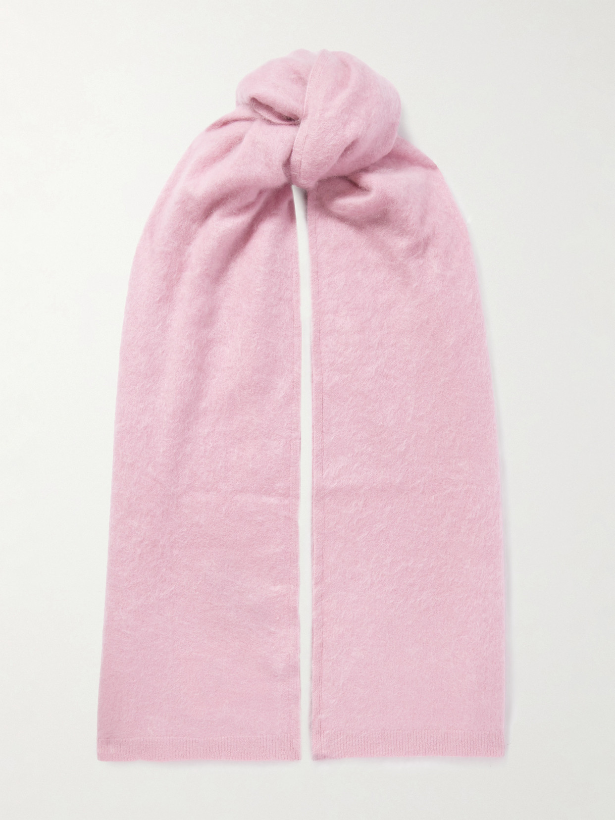Lisa Yang Brushed Cashmere Scarf In Pink