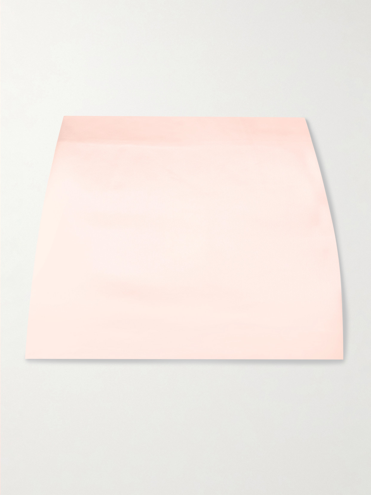 Lisa Yang Silk-satin Mini Skirt In Pink