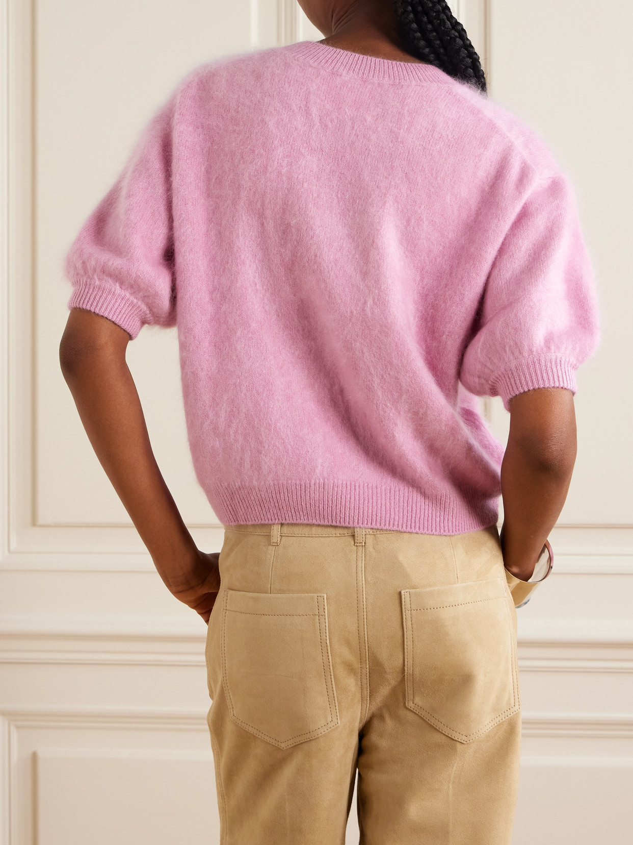 Juniper Brushed-Cashmere Sweater