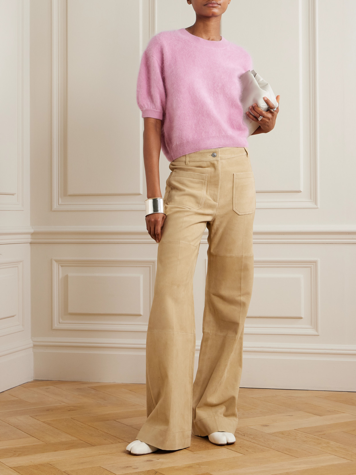 Juniper Brushed-Cashmere Sweater