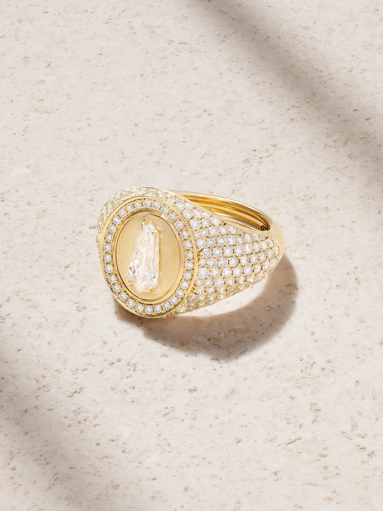 Kamyen Kite 18-karat Gold Diamond Ring