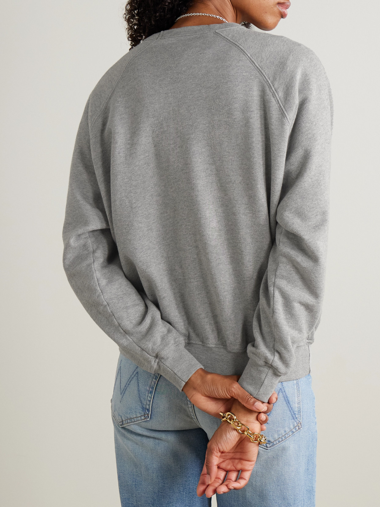 The Biggie Concert Cotton-Jersey Sweatshirt
