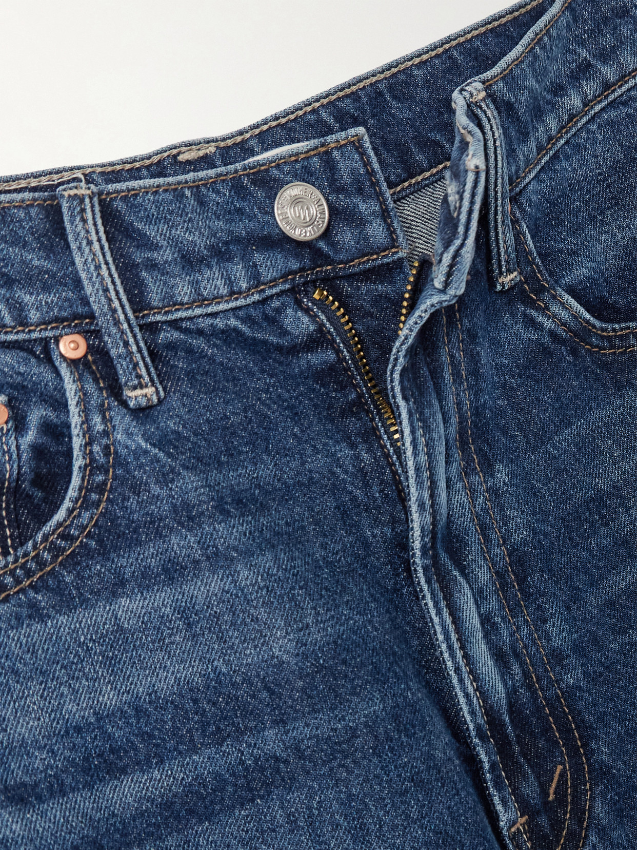 The Half Pipe Ankle High-Rise Barrel-Leg Jeans