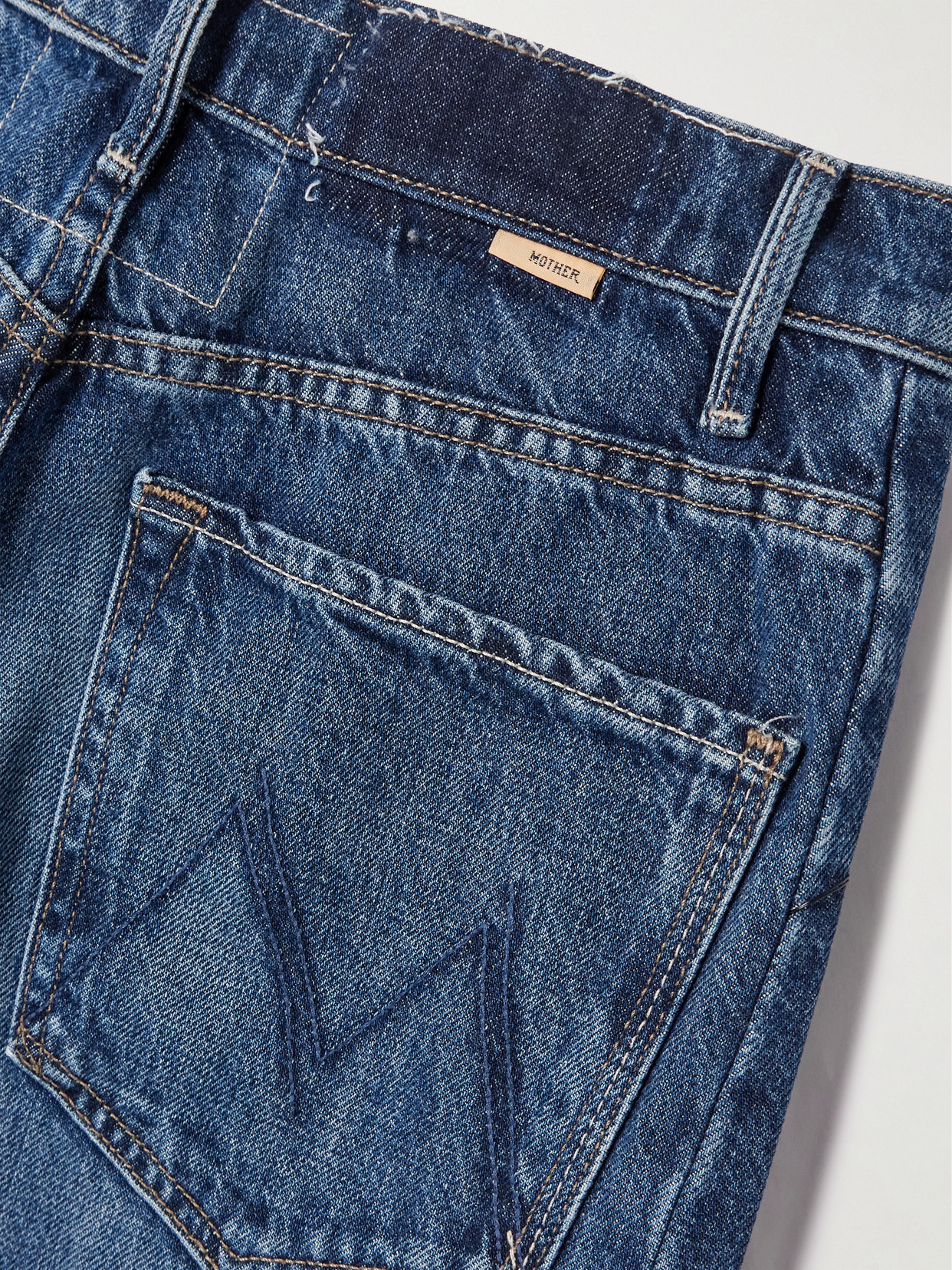 The Half Pipe Ankle High-Rise Barrel-Leg Jeans
