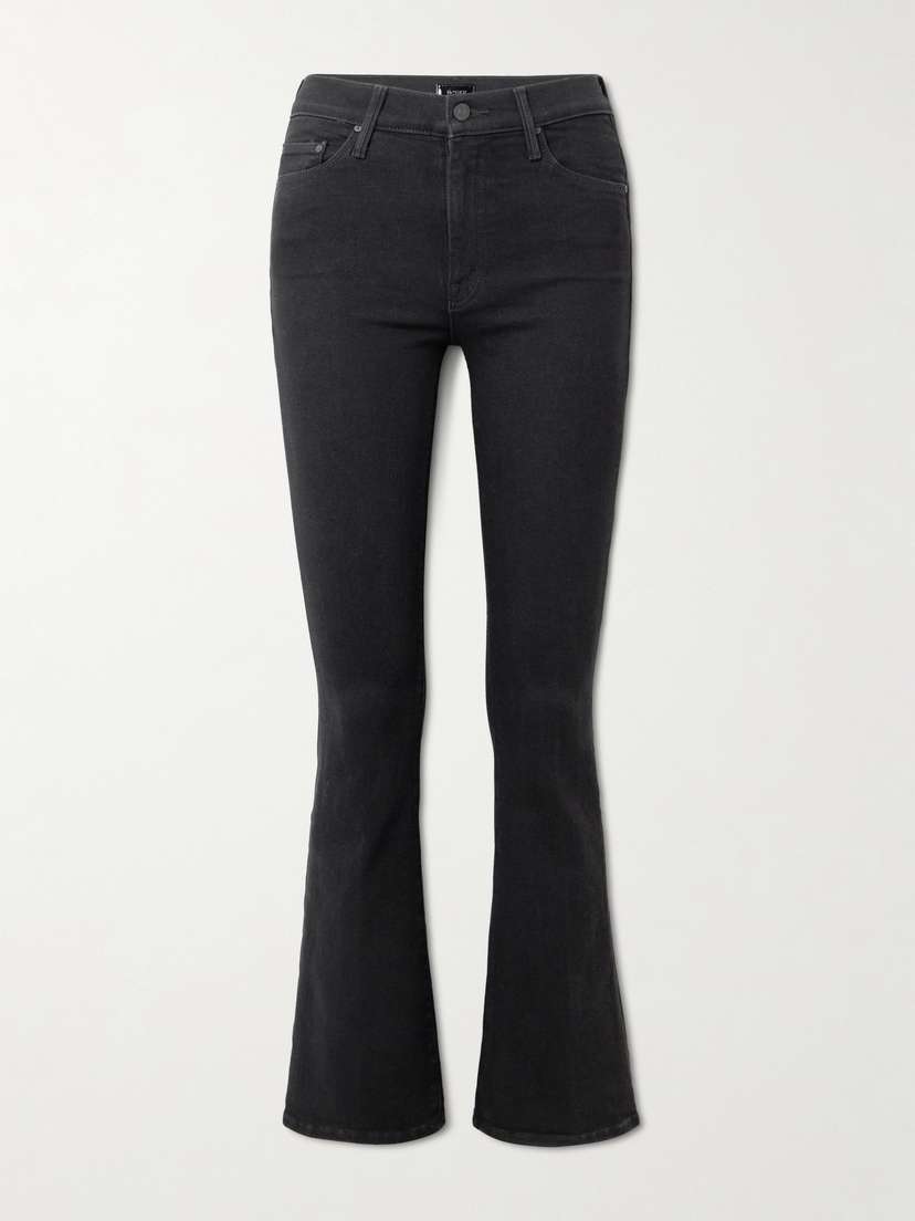 Mother The Weekender Mid-rise Flared Jeans