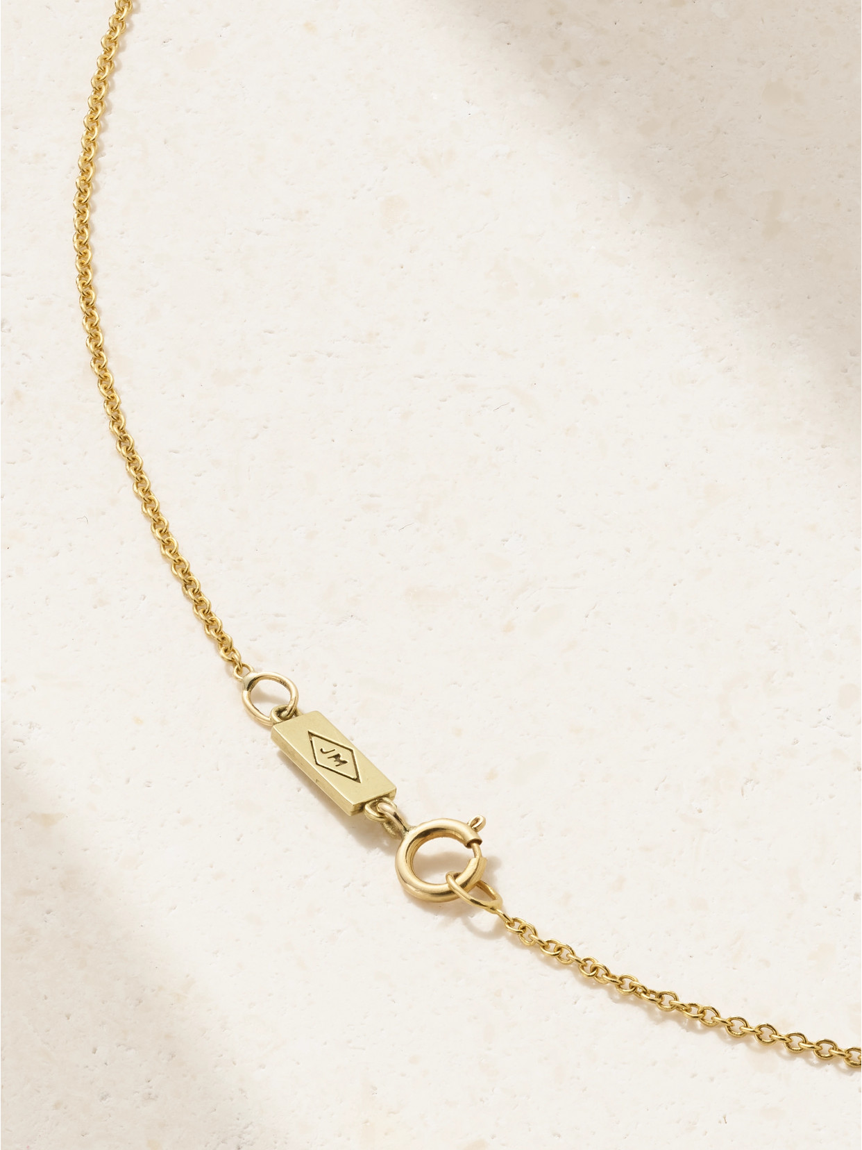Jennifer Meyer Moon 18-karat Gold Diamond Necklace In Gold