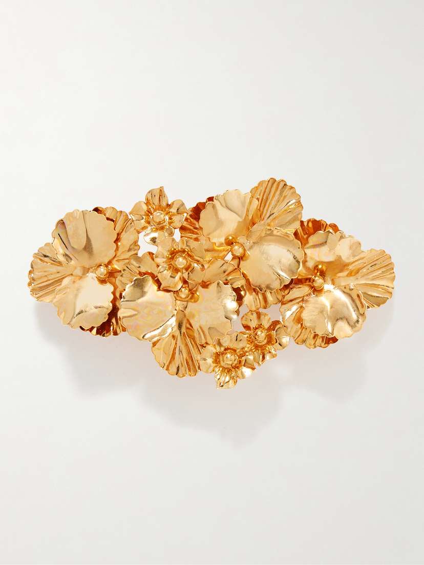 Jennifer Behr Panola Gold-tone Hair Clip