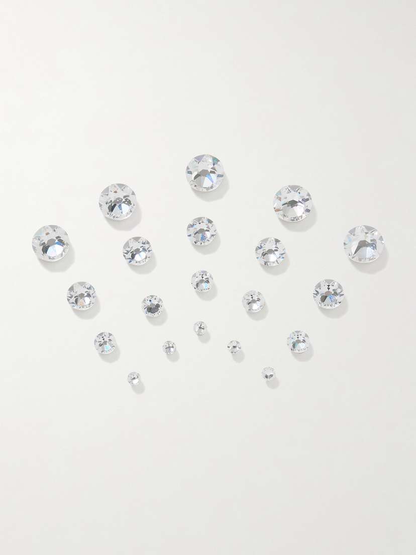 Jennifer Behr Kira Set Of 10 Crystal Hair Magnets