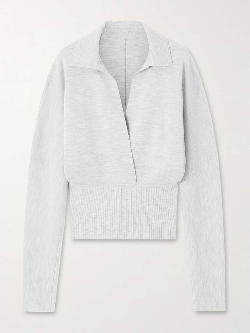 Lanvin Convertible Wool-blend Sweater