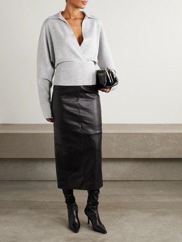 Lanvin Convertible wool-blend sweater