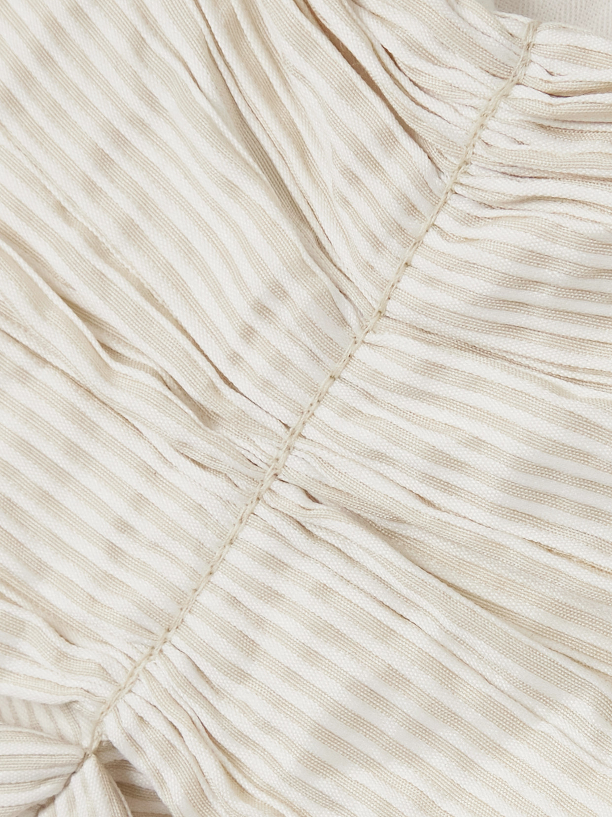 Draped Satin-Jacquard Midi