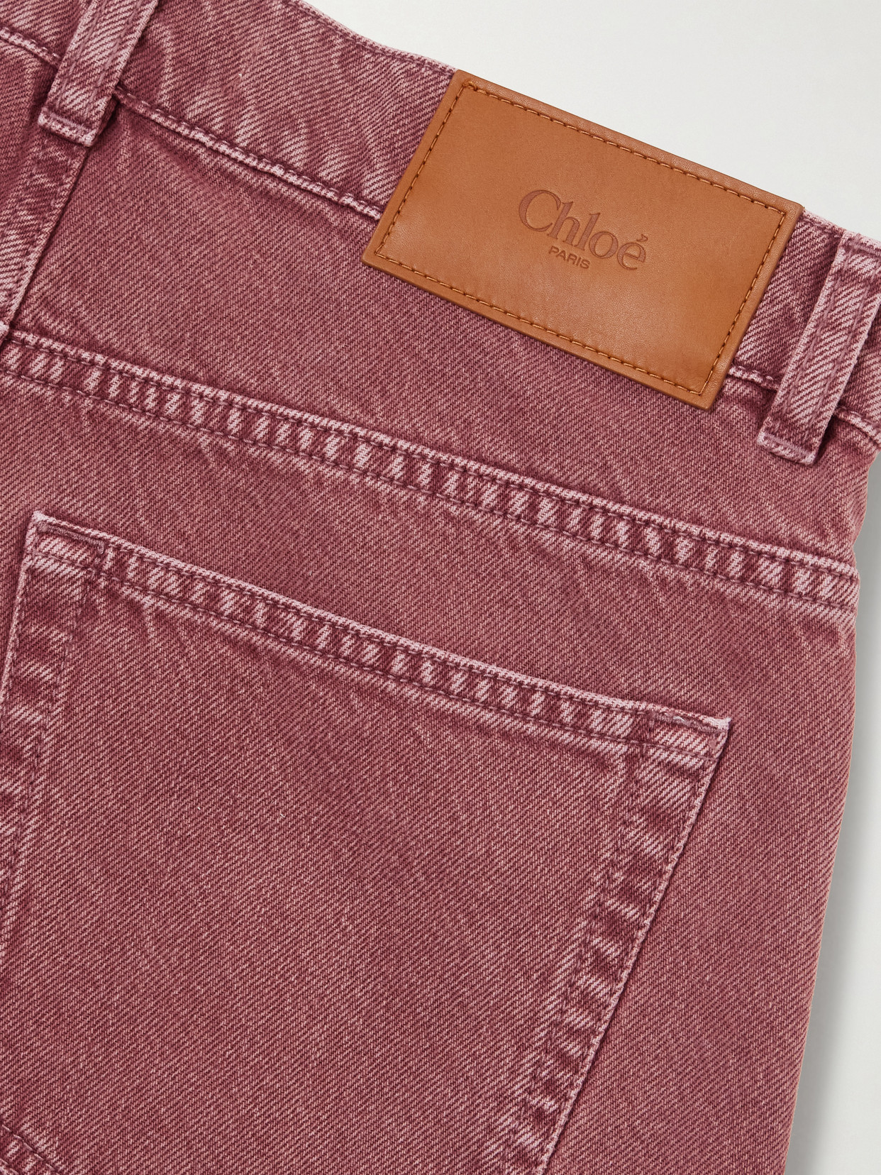 Chloé - Organic Mid-Rise Tapered Jeans