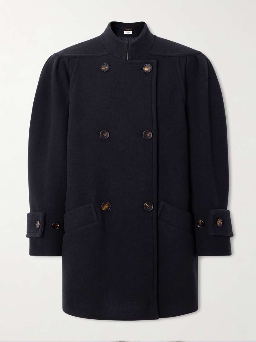 Chloé Wool-blend Double-breasted Coat