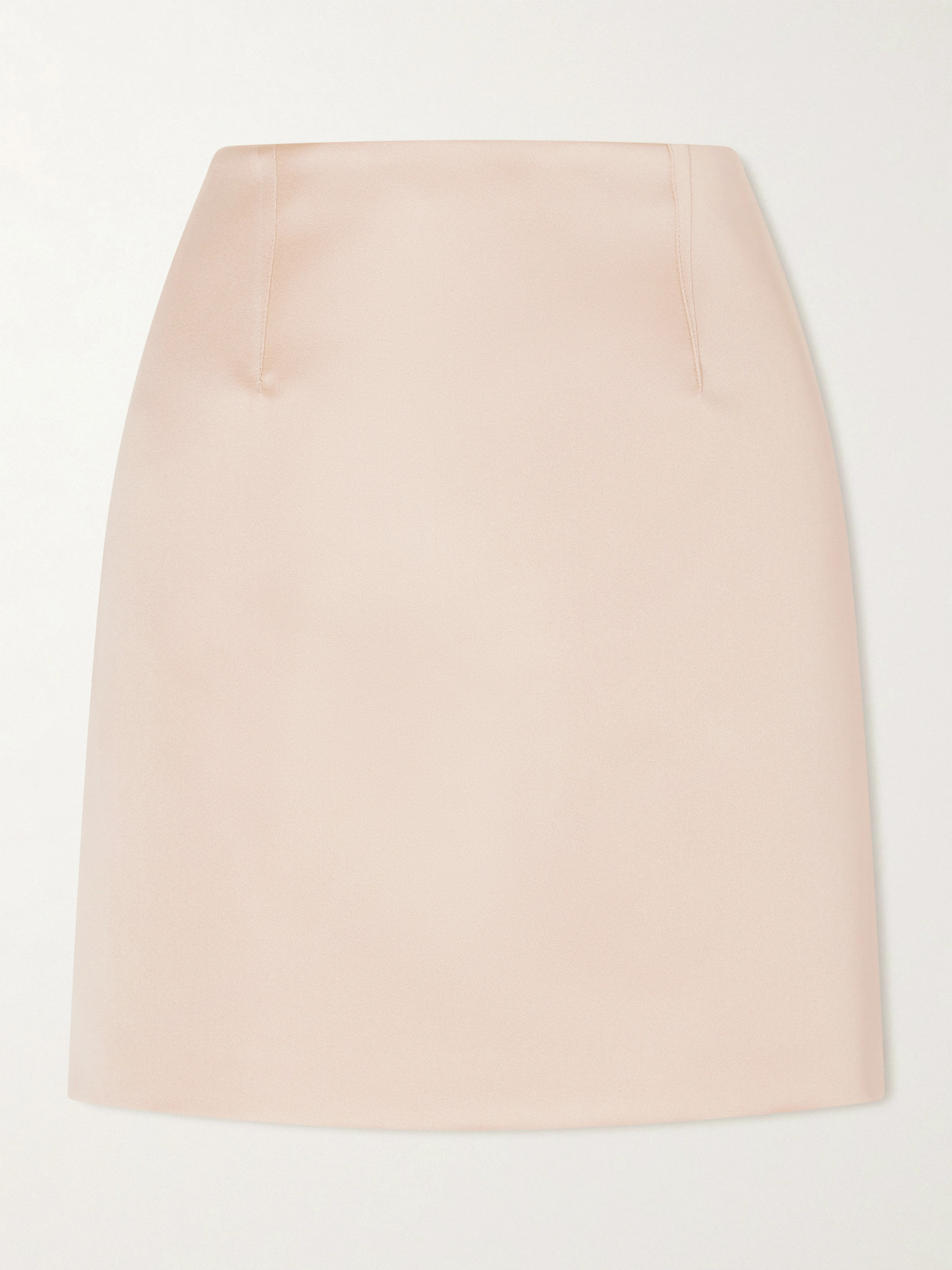 Chloé Duchesse-satin Mini Skirt In Pink