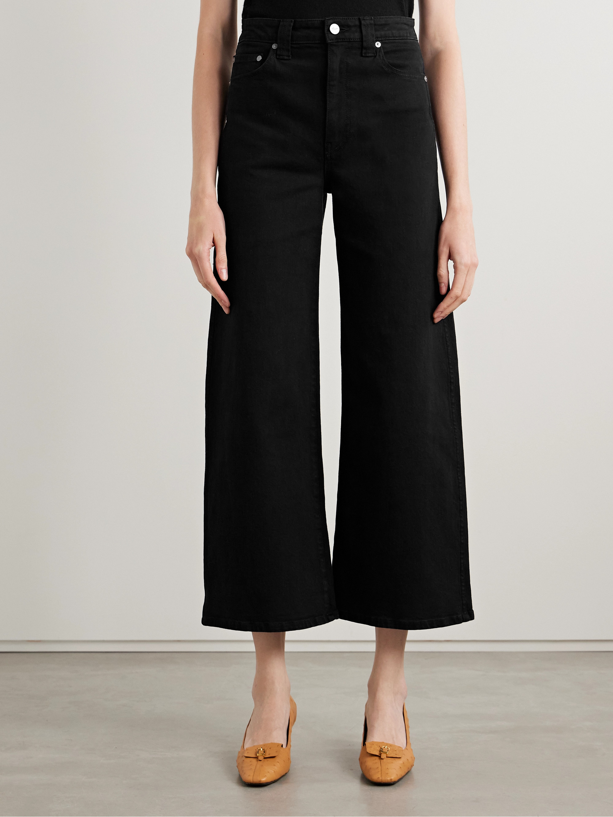 KHAITE - Delina high-rise straight-leg jeans | Plush