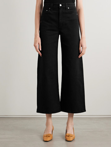 KHAITE Delina high-rise straight-leg jeans