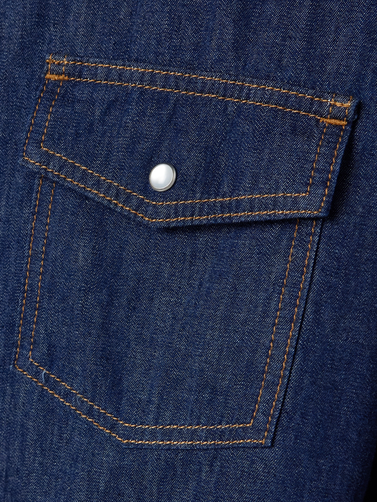 Khaite Grenon Denim Cropped Shirt In Blue