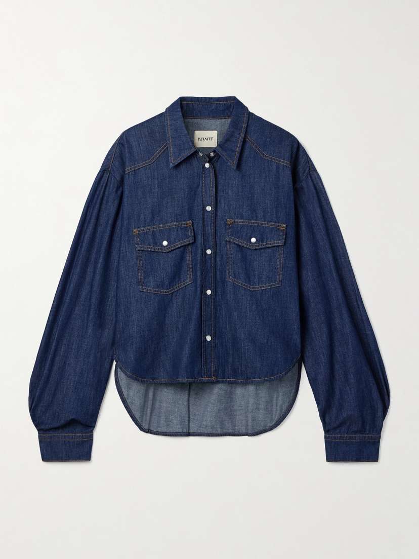 Khaite Grenon Denim Shirt