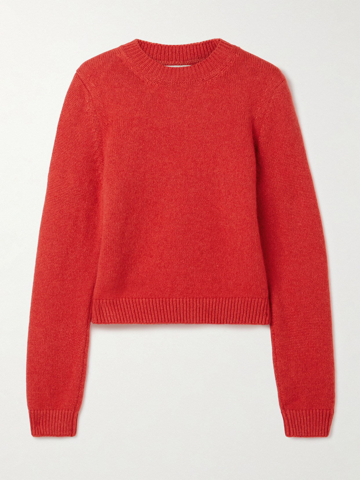 Khaite Leta Cashmere Sweater In Red