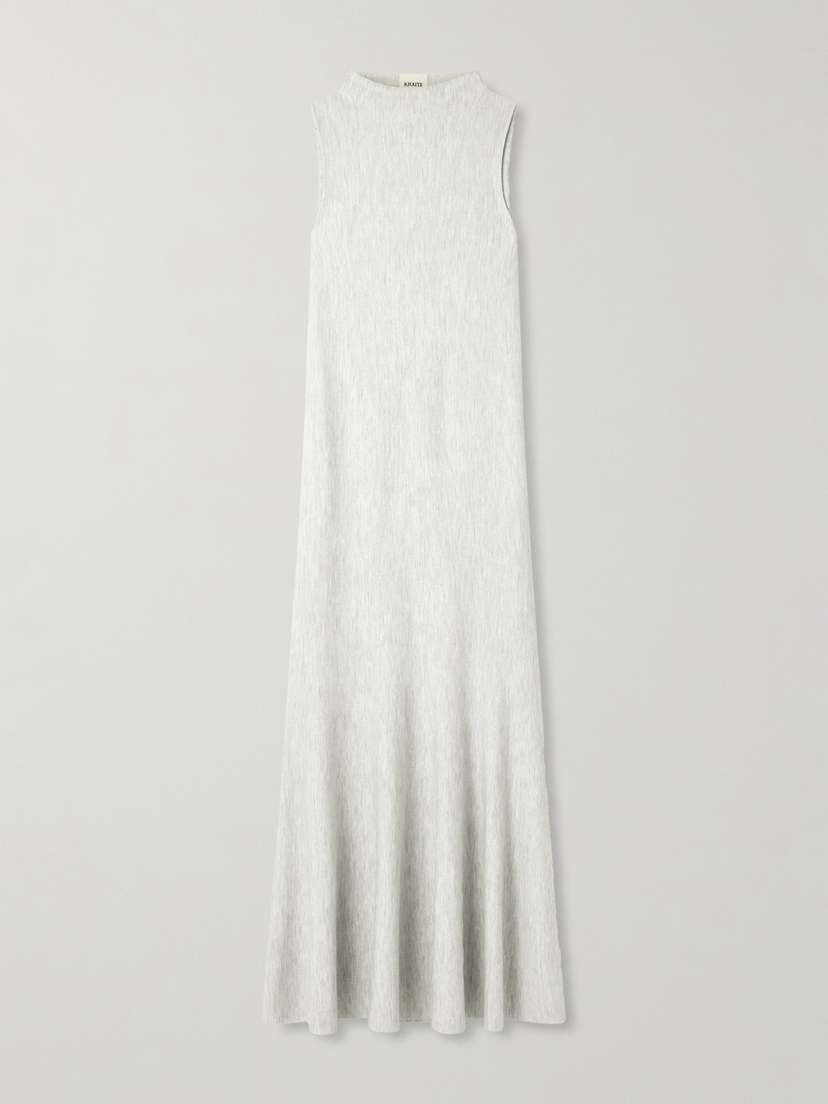 Khaite Margo Merino Wool Maxi Dress