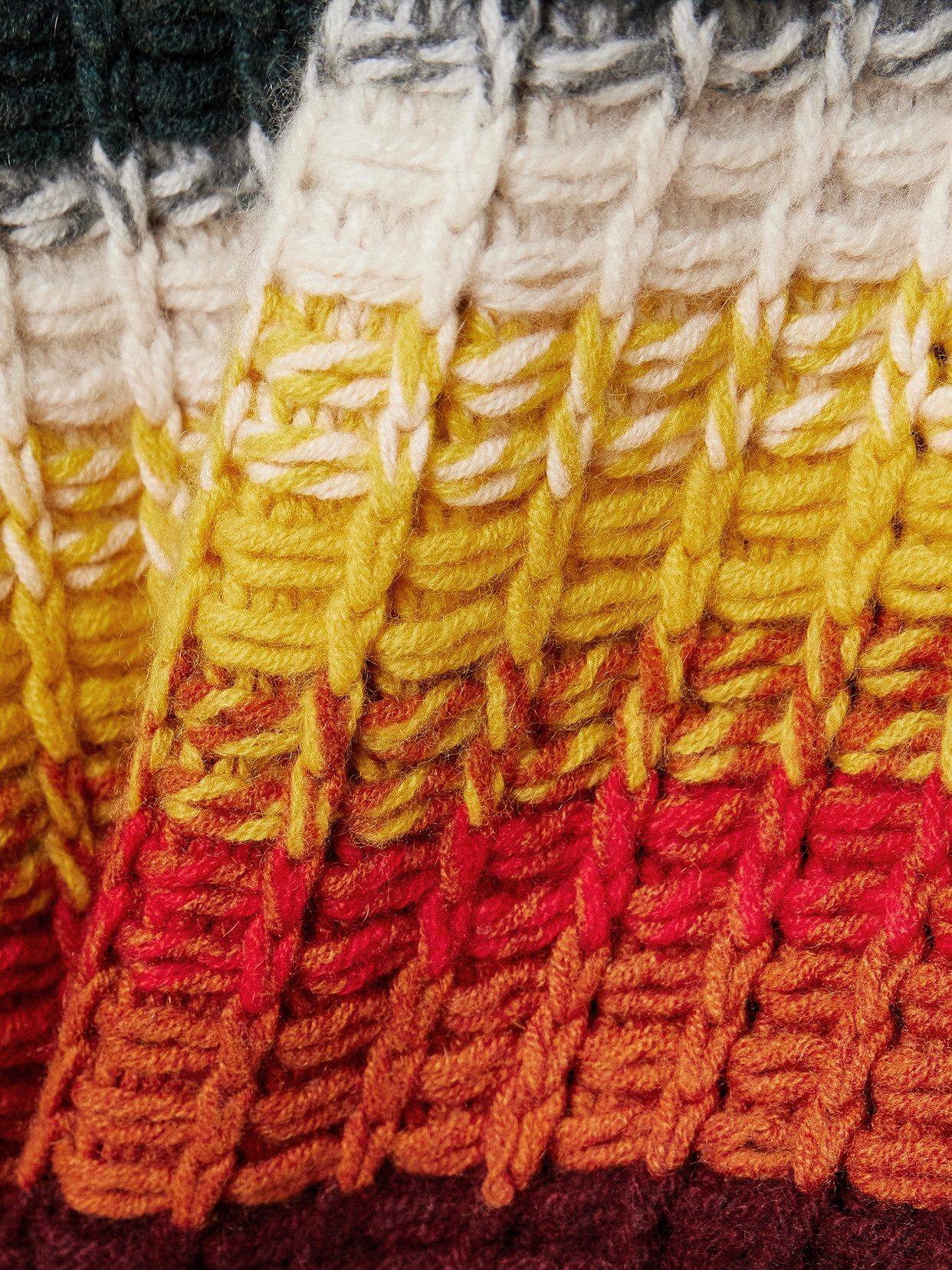 Khaite Yanis Oversized Ribbed Striped Cashmere Sweater In Multi