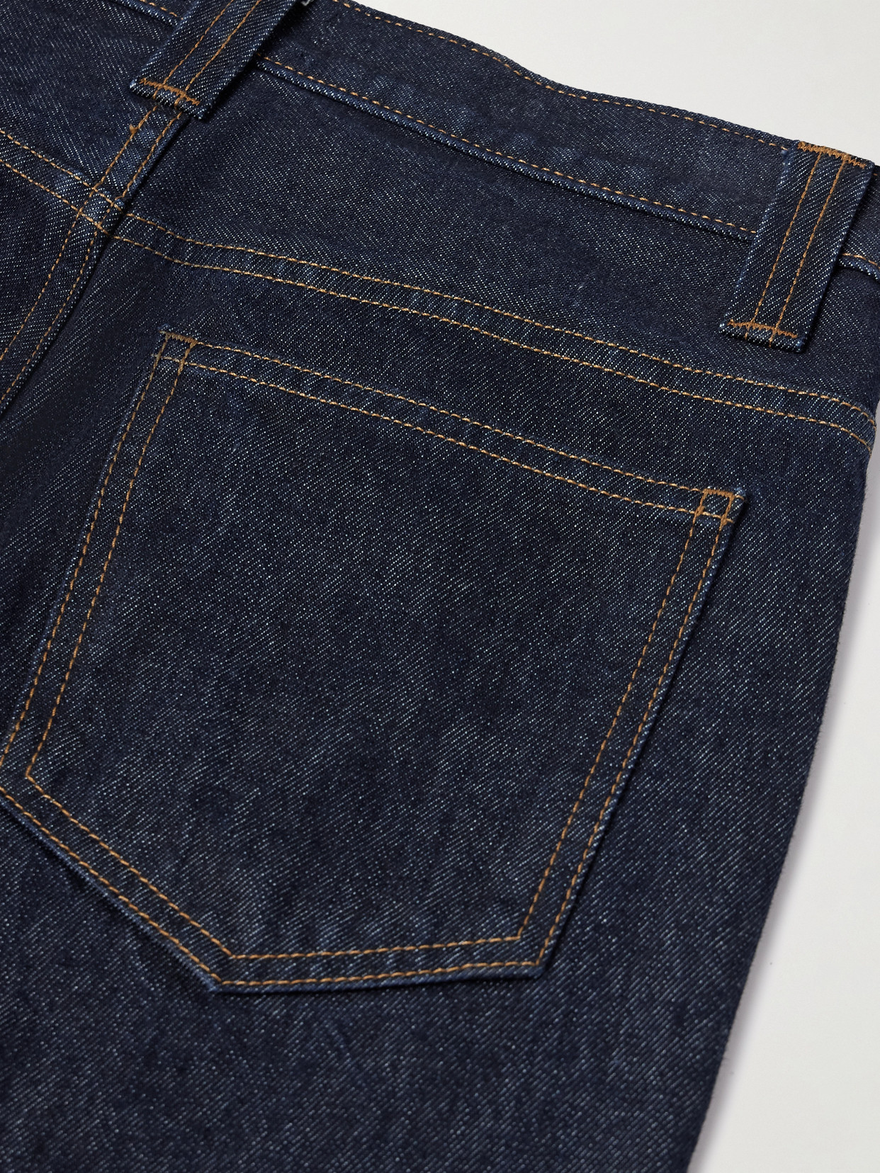 Khaite Farley High-rise Straight-leg Jeans In Blue