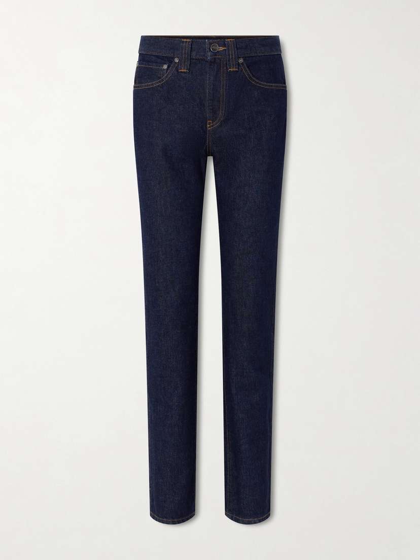 Khaite Farley High-rise Straight-leg Jeans