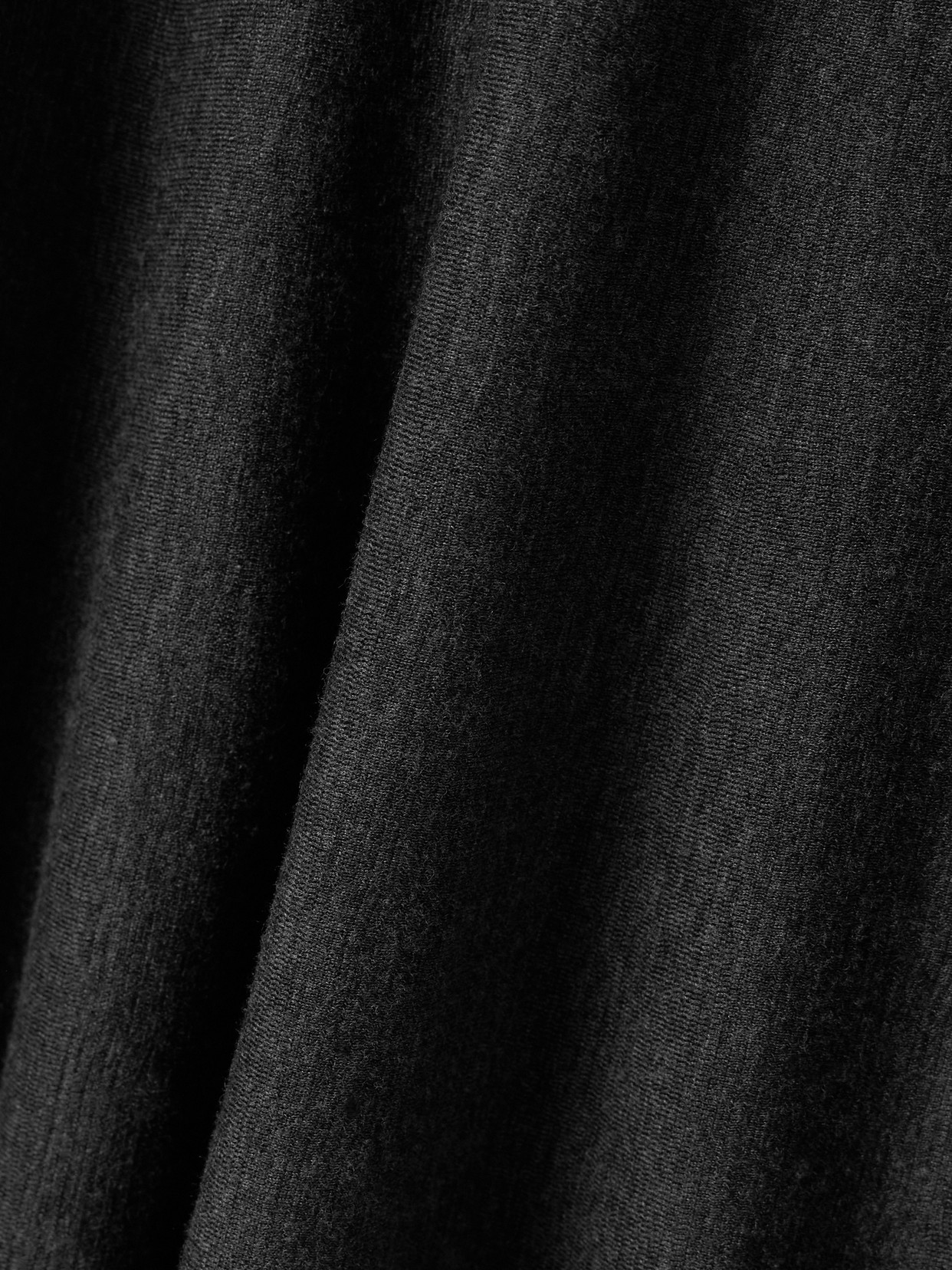 Khaite Margo Merino Wool Maxi Dress In Black