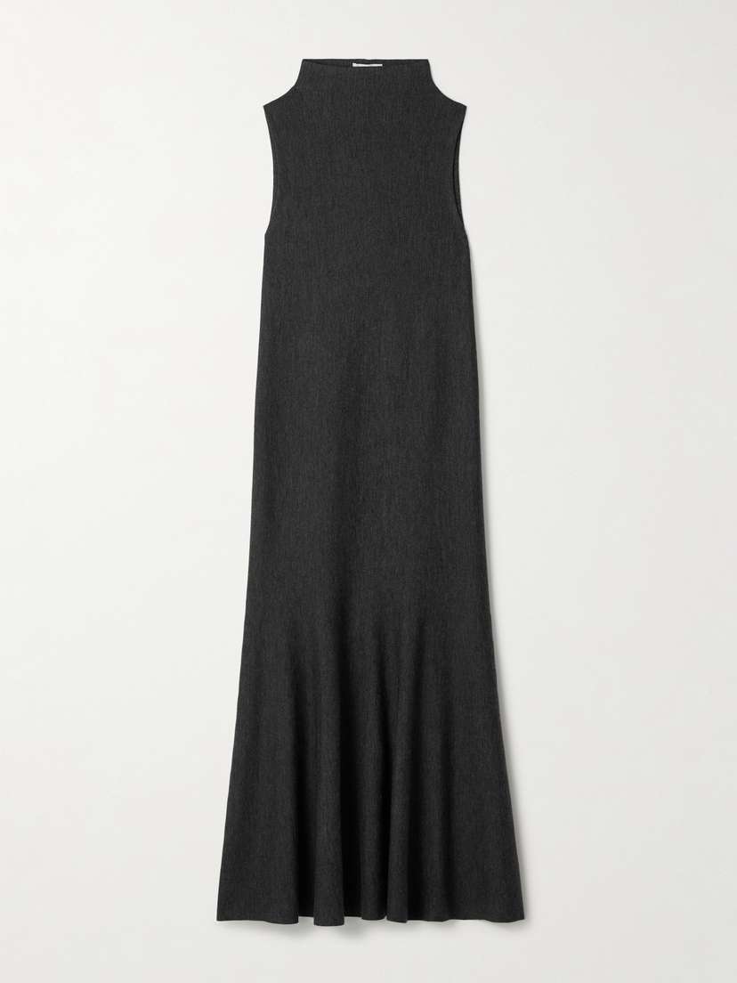 Khaite Margo Merino Wool Maxi Dress