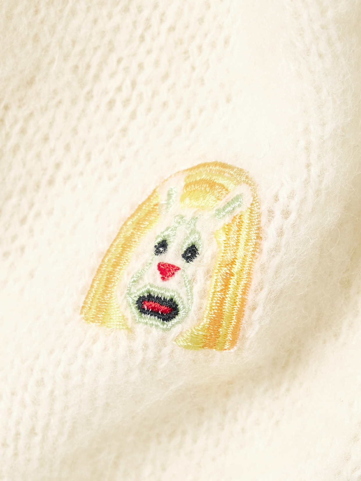 Loewe + Louis Wain Embroidered Wool-blend Sweater In Neutral