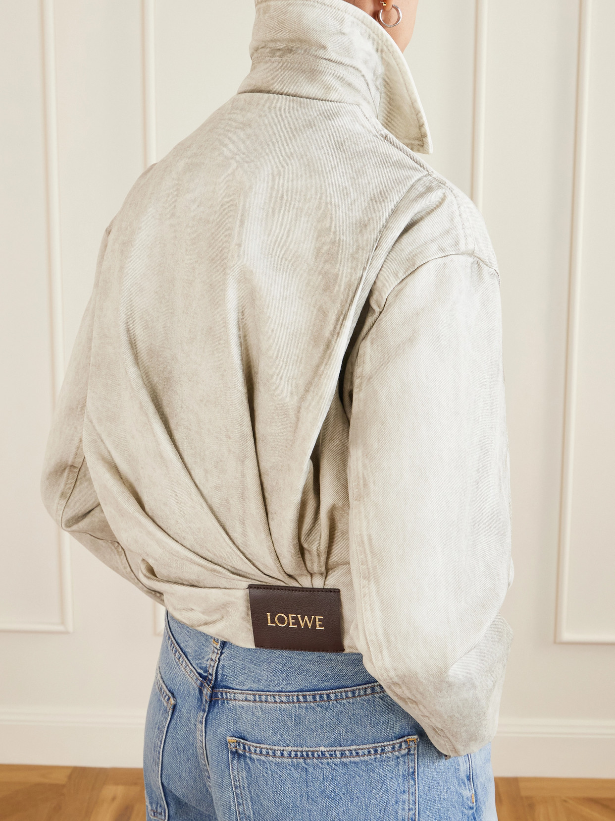 Cotton-Twill Bomber Jacket