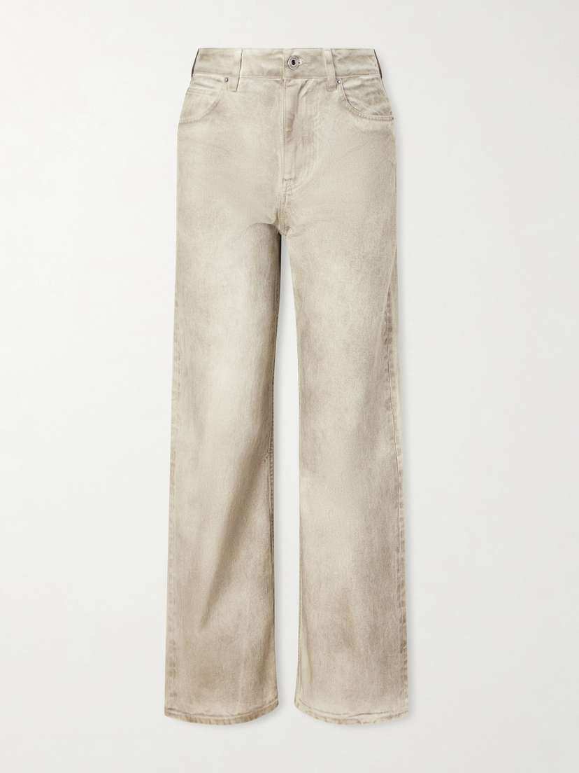 Loewe — High-rise straight-leg jeans