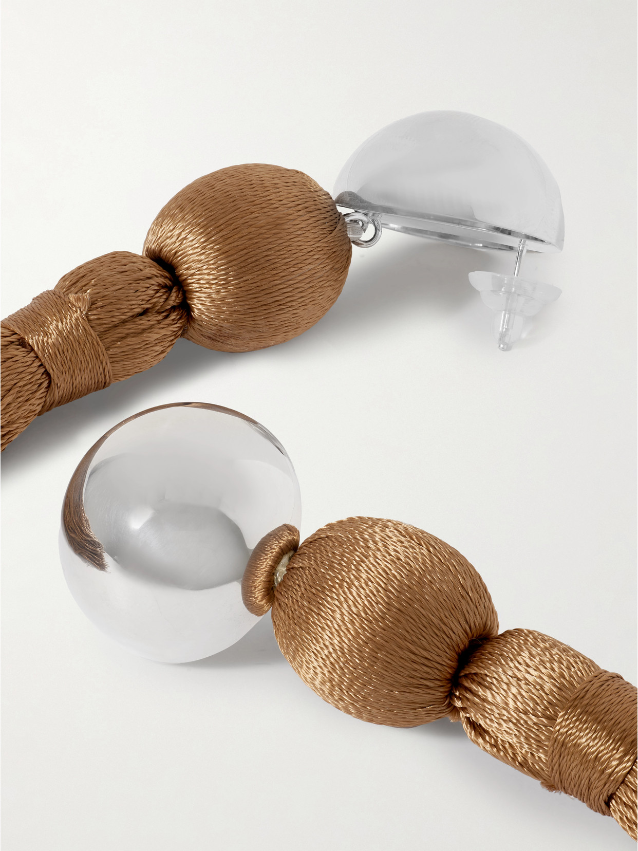 Sophie Buhai Venetian Tasseled Sterling Silver Earrings In Silver