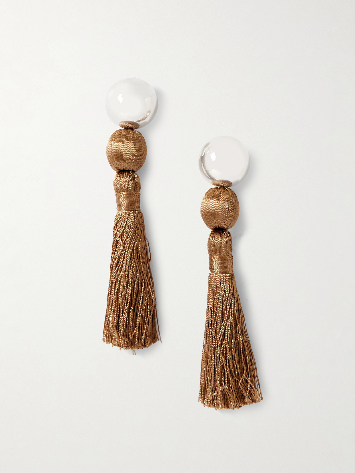 Sophie Buhai Venetian Tasseled Sterling Silver Earrings