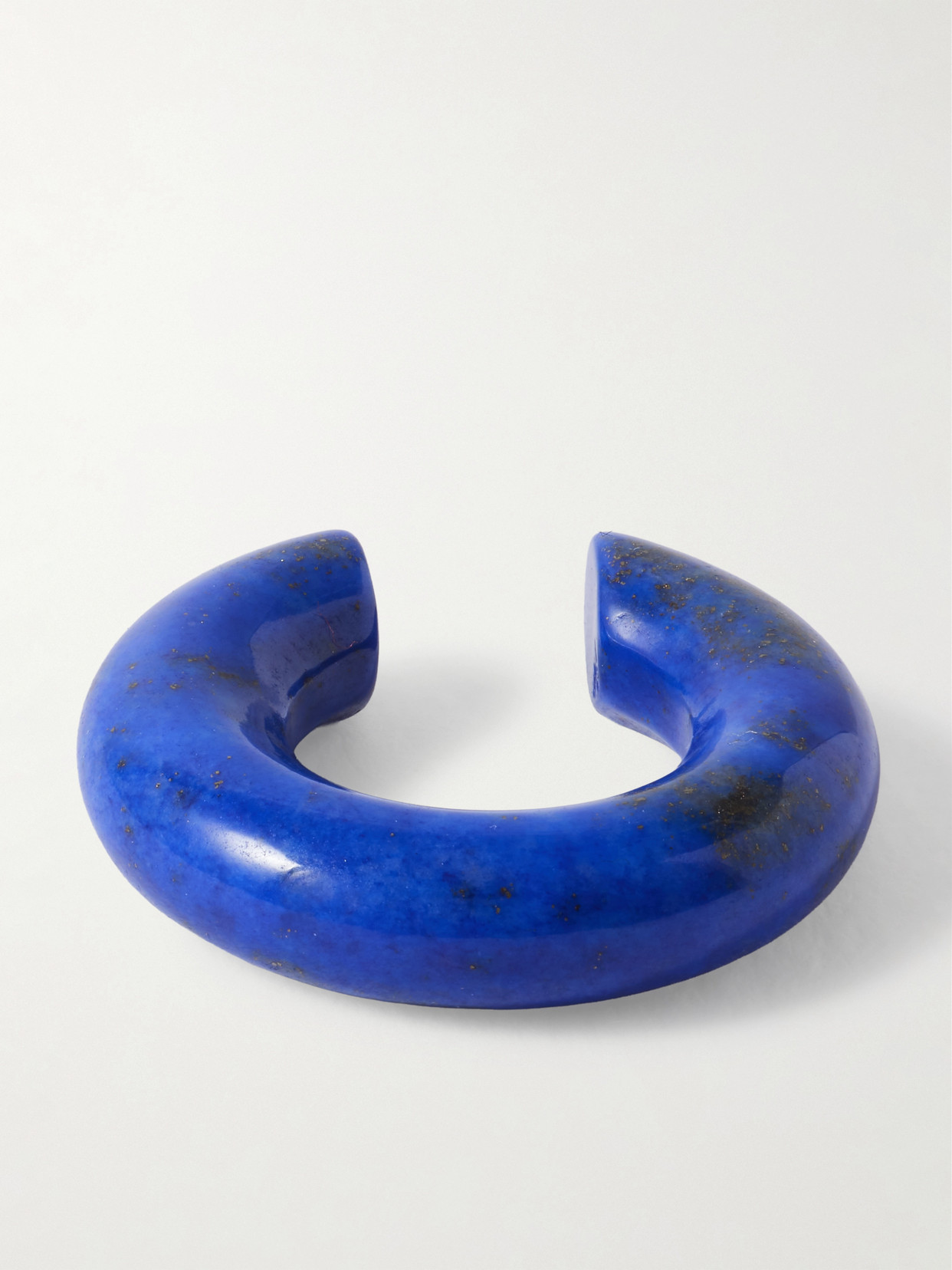 Sophie Buhai Bagel Lapis Lazuli Ear Cuff In Black