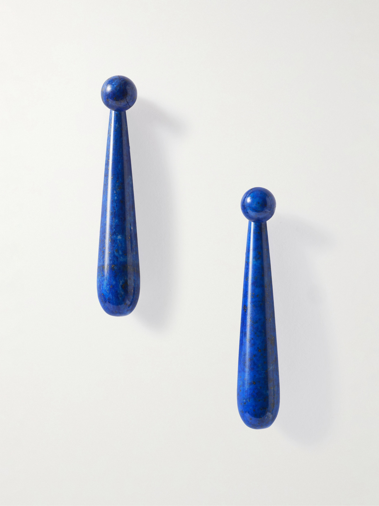 Sophie Buhai Angelika Silver Lapis Lazuli Earrings In Blue