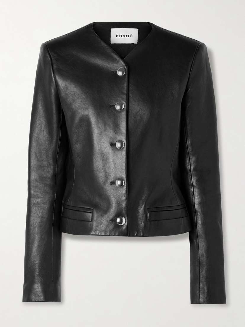 Khaite Nara Leather Jacket