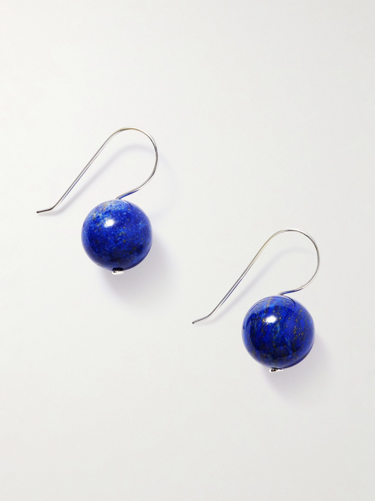 Sophie Buhai Venus Silver Lapis Lazuli Earrings In Blue