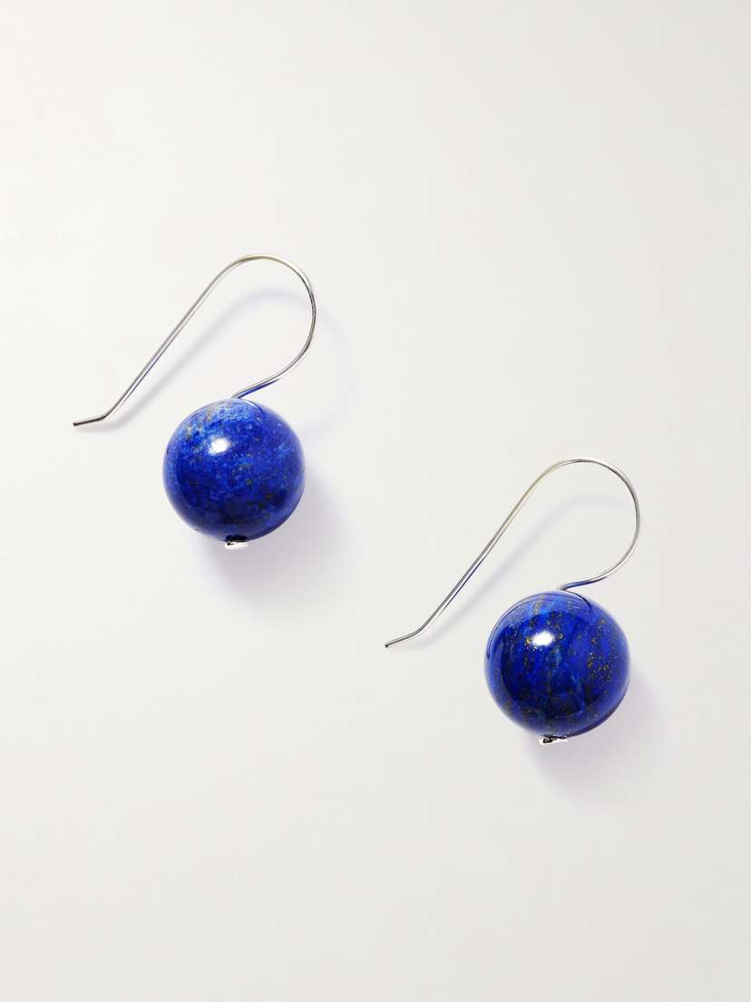 Sophie Buhai Venus Silver Lapis Lazuli Earrings