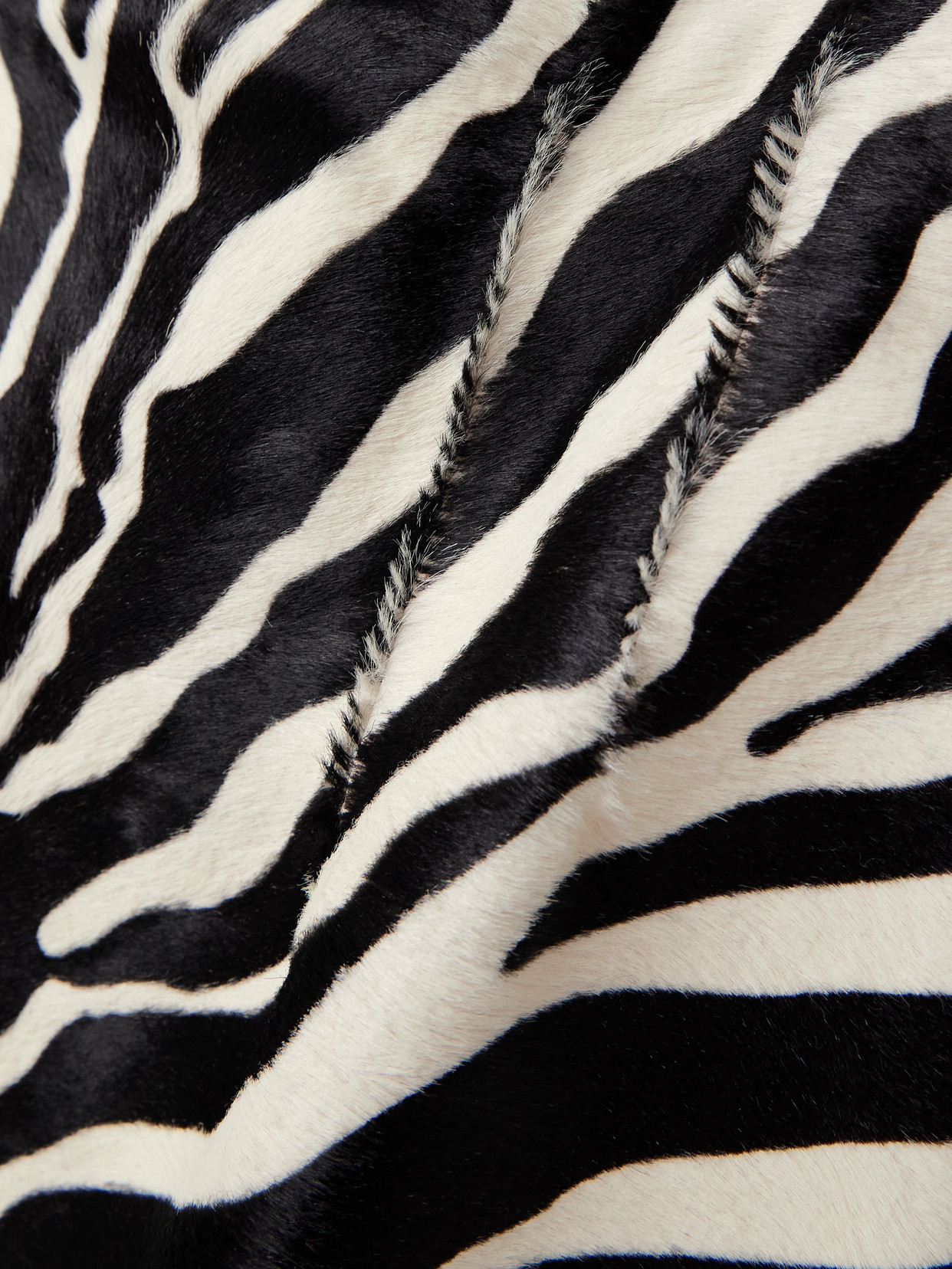 Khaite Loxley Zebra-printed Haircalf Maxi Skirt In Animal Print