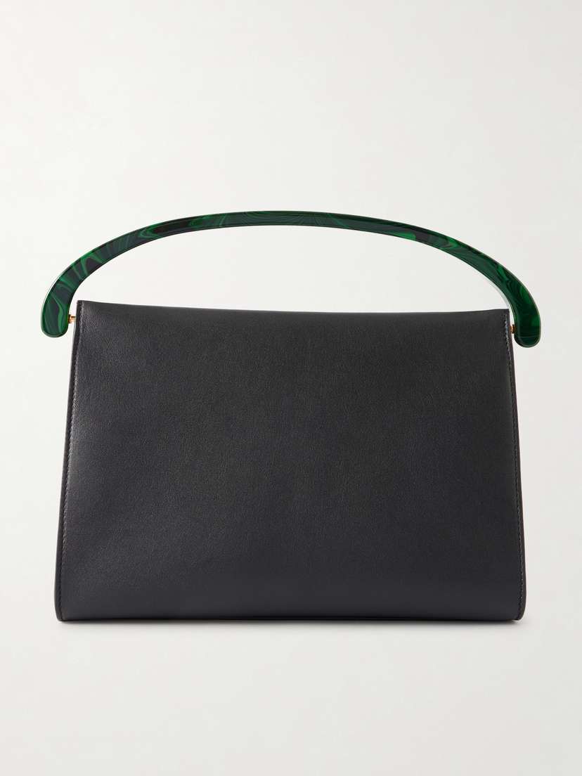 Dries Van Noten Leather Shoulder Bag
