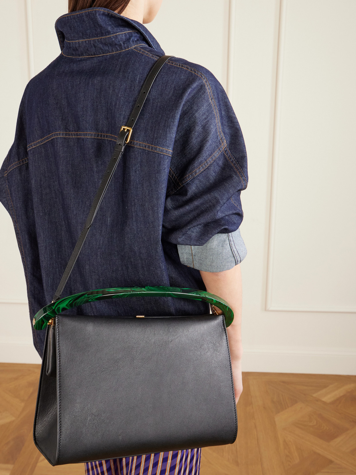Leather Shoulder Bag
