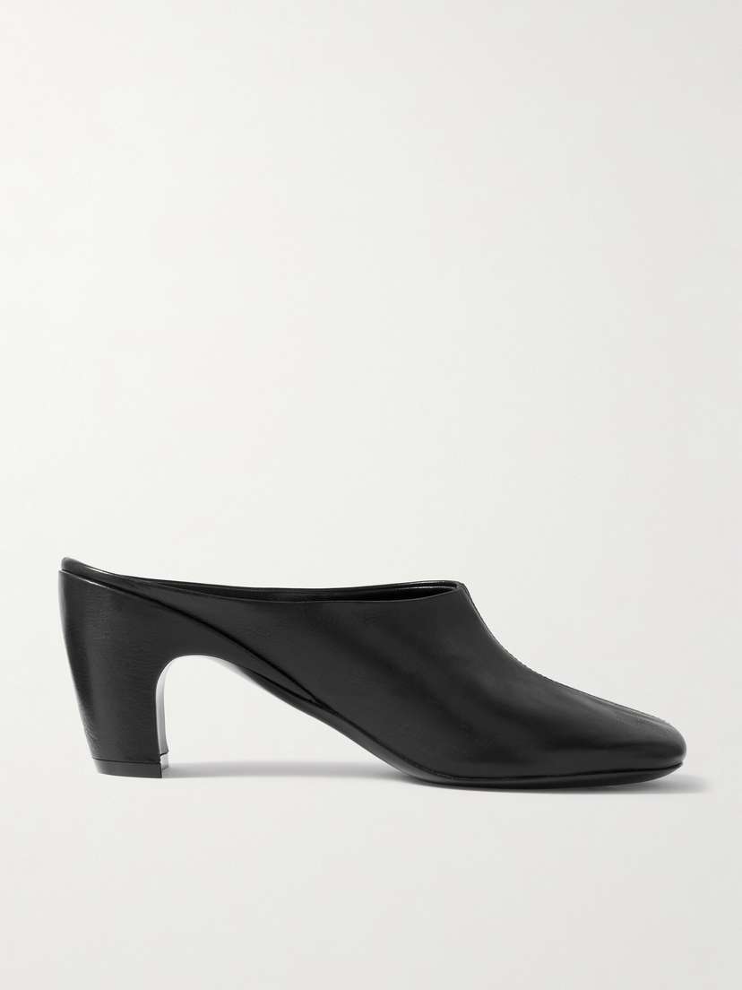 Dries Van Noten Leather Mules