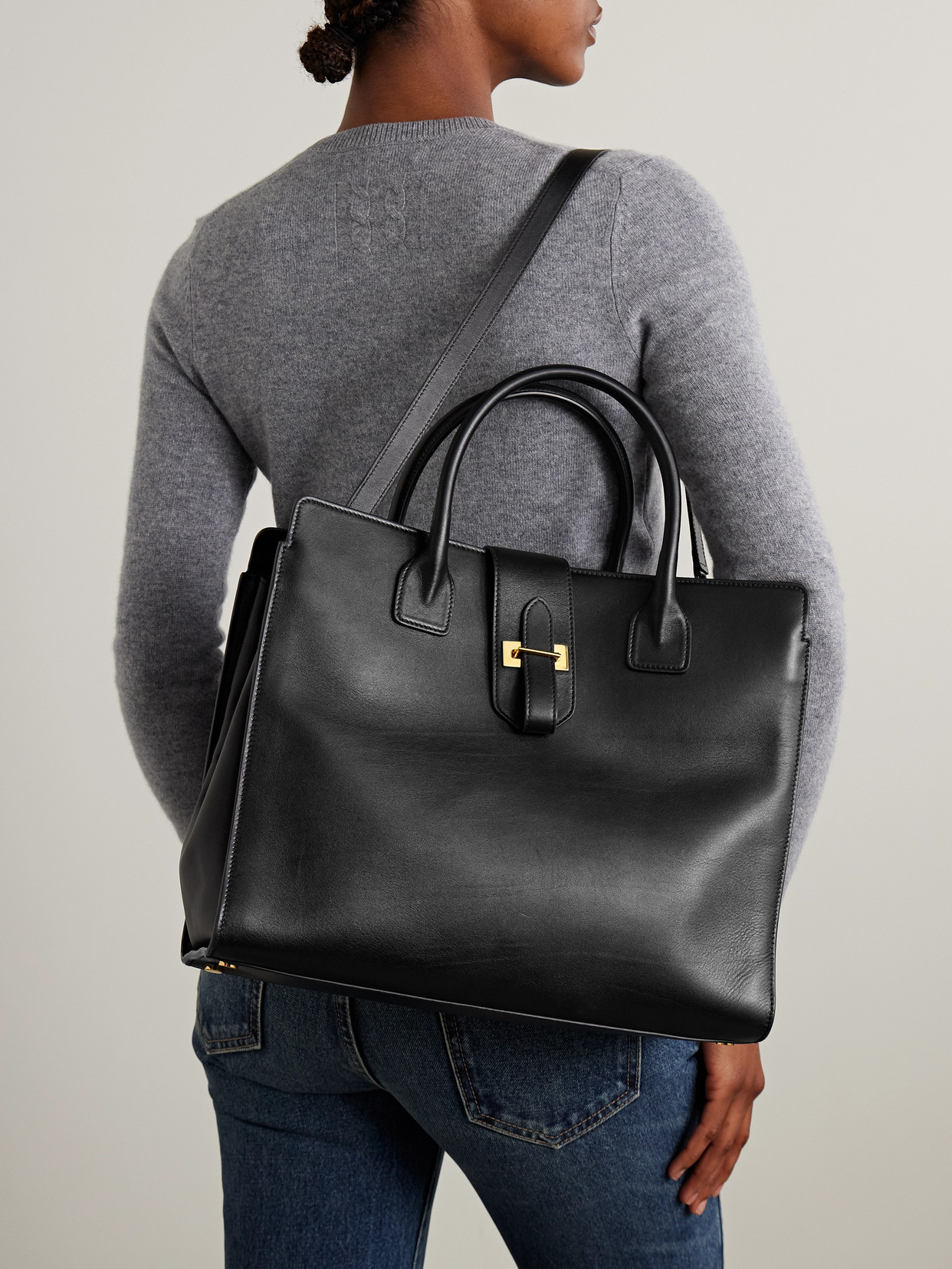 Lou Leather Tote