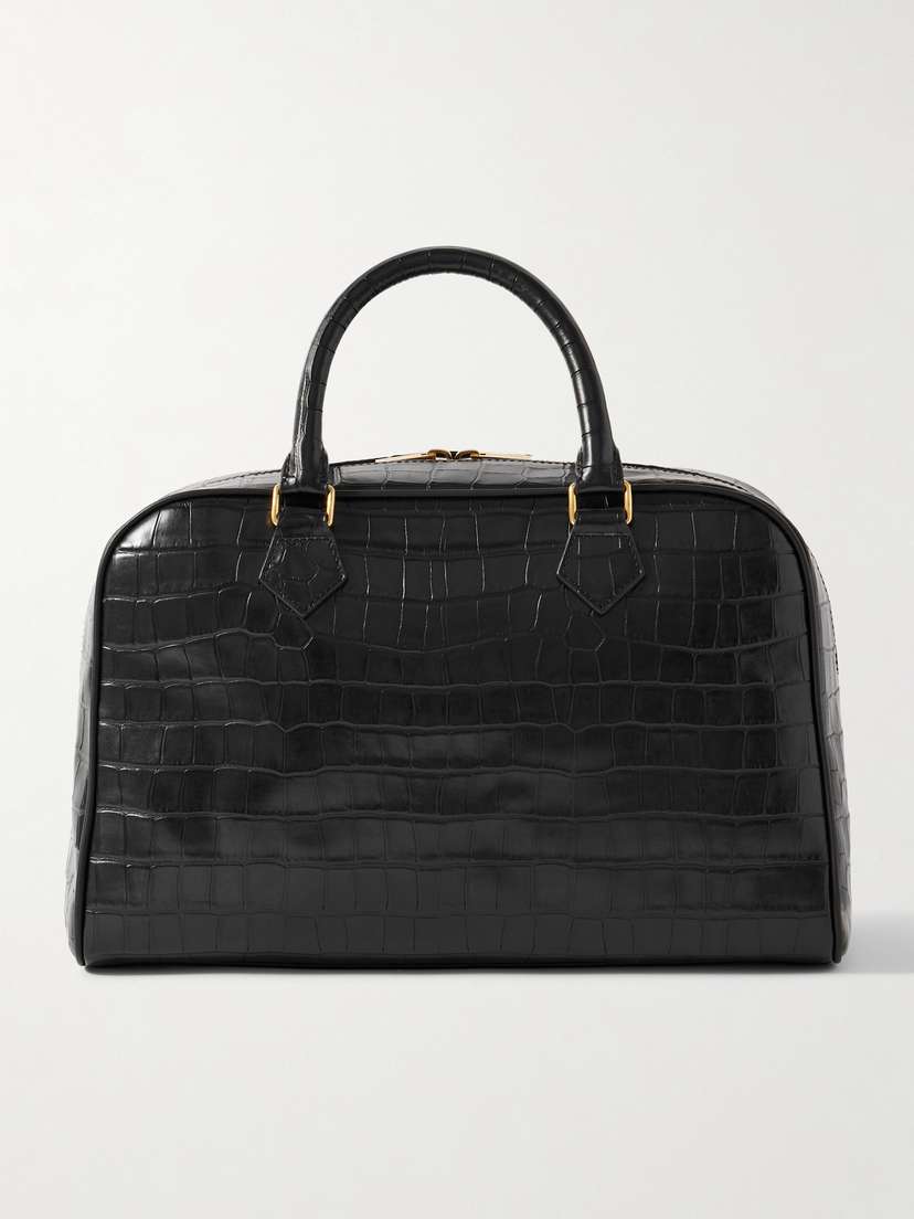 Nili Lotan Jaclyn Croc-effect Leather Tote