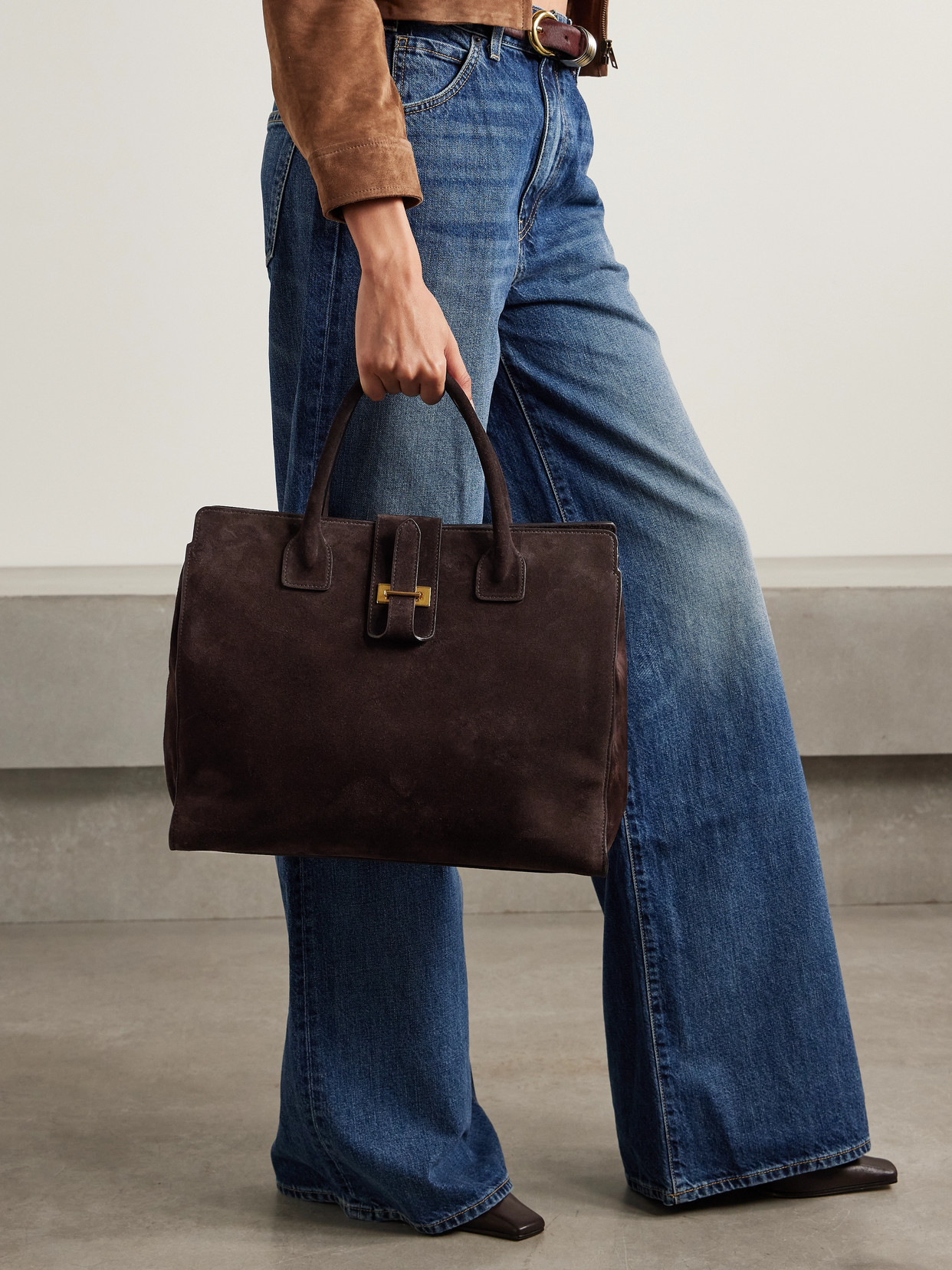 Lou Suede Tote